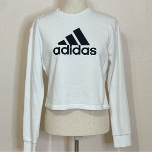 Adidas crop sweatshirt size small